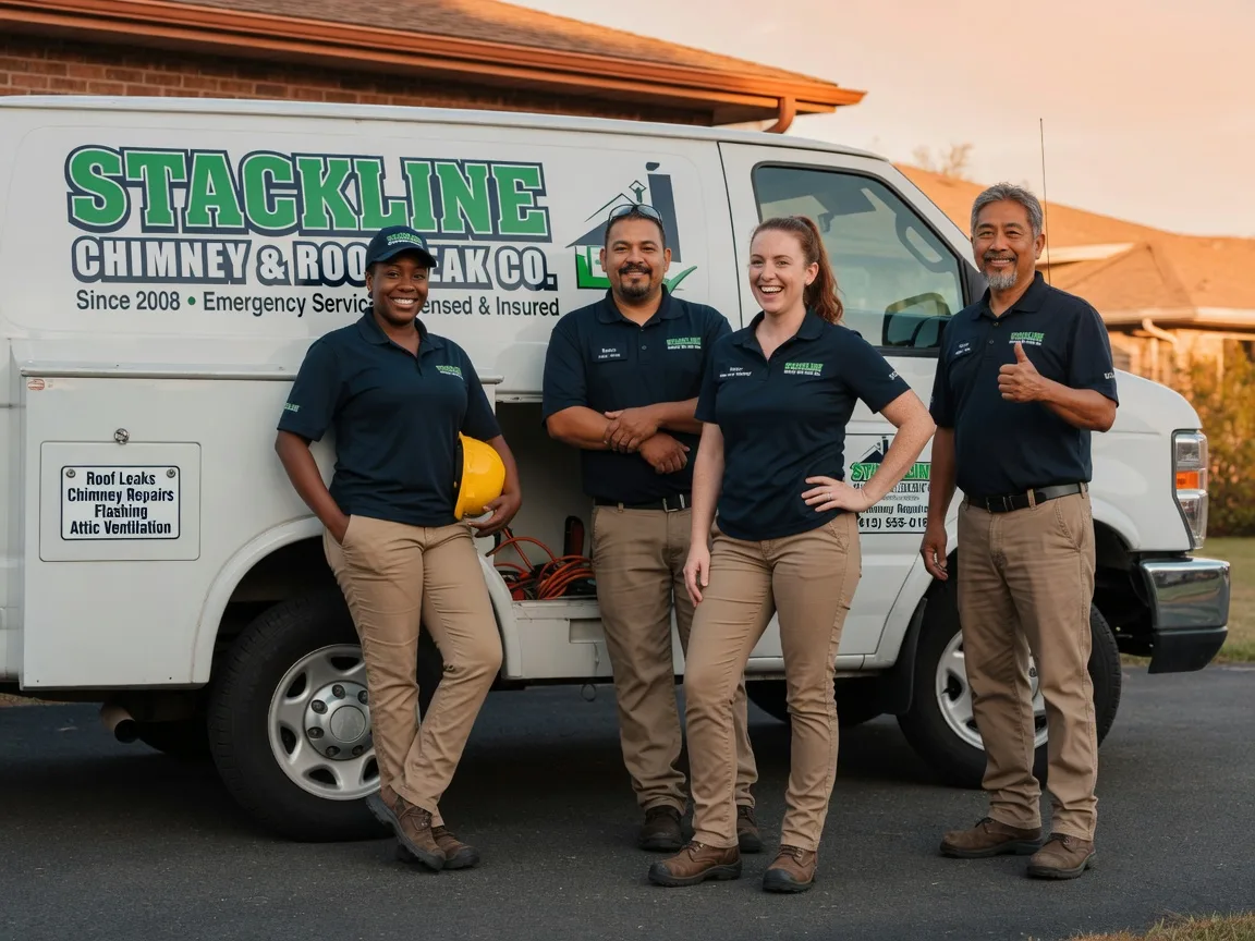 Chimney flashing repair company in Dayton, IA